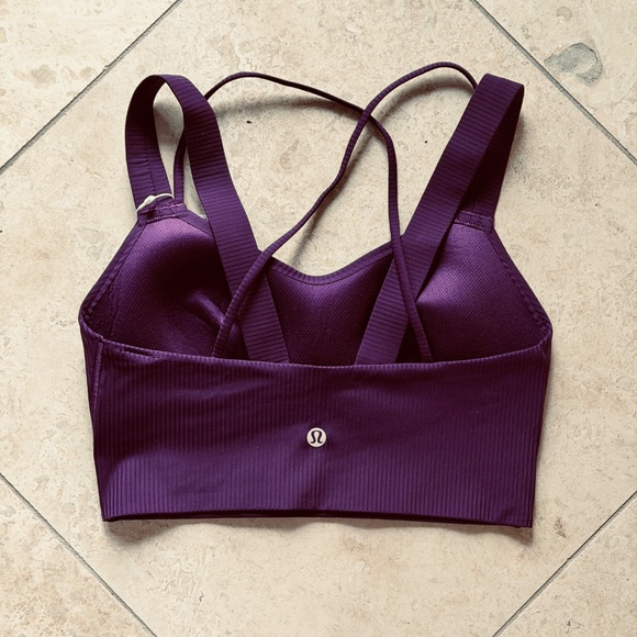LULULEMON | Like a Cloud Ribbed Longline Bra – Light Support, D/DD Cup (size 4) - Picture 7 of 8